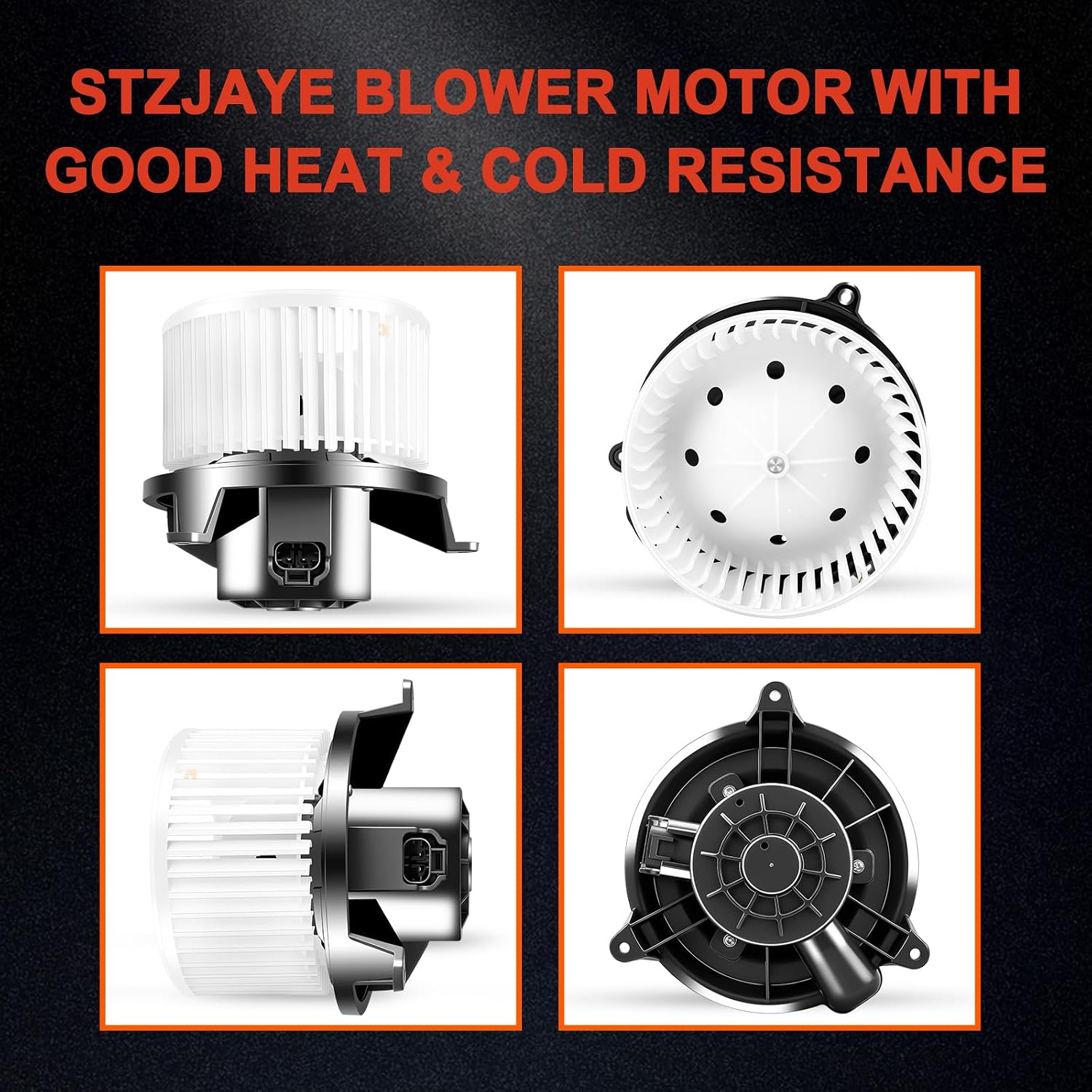 HVAC AC Blower Motor Fan Heater Motor Replacement 700101 Compatible with Chevy for Avalanche 1500/2500 for Silverado 1500/2500 HD/3500 2003-2006, for Sierra 1500 2500 3500 for EXT for H2