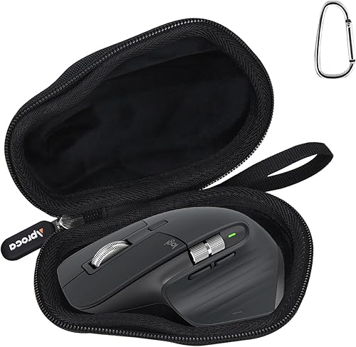 Aproca Funda compatible con Logitech MX Master 4 / MX Master 3S / MX Master 3 / MX Matser 2S Advanced Mouse, bolsa de almacenamiento portátil para