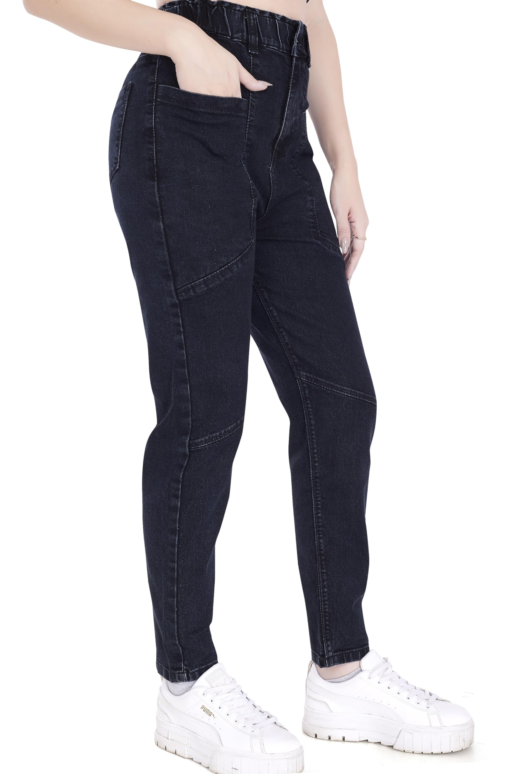 DIVISIVE Jeans Mom Fit Denim Donna