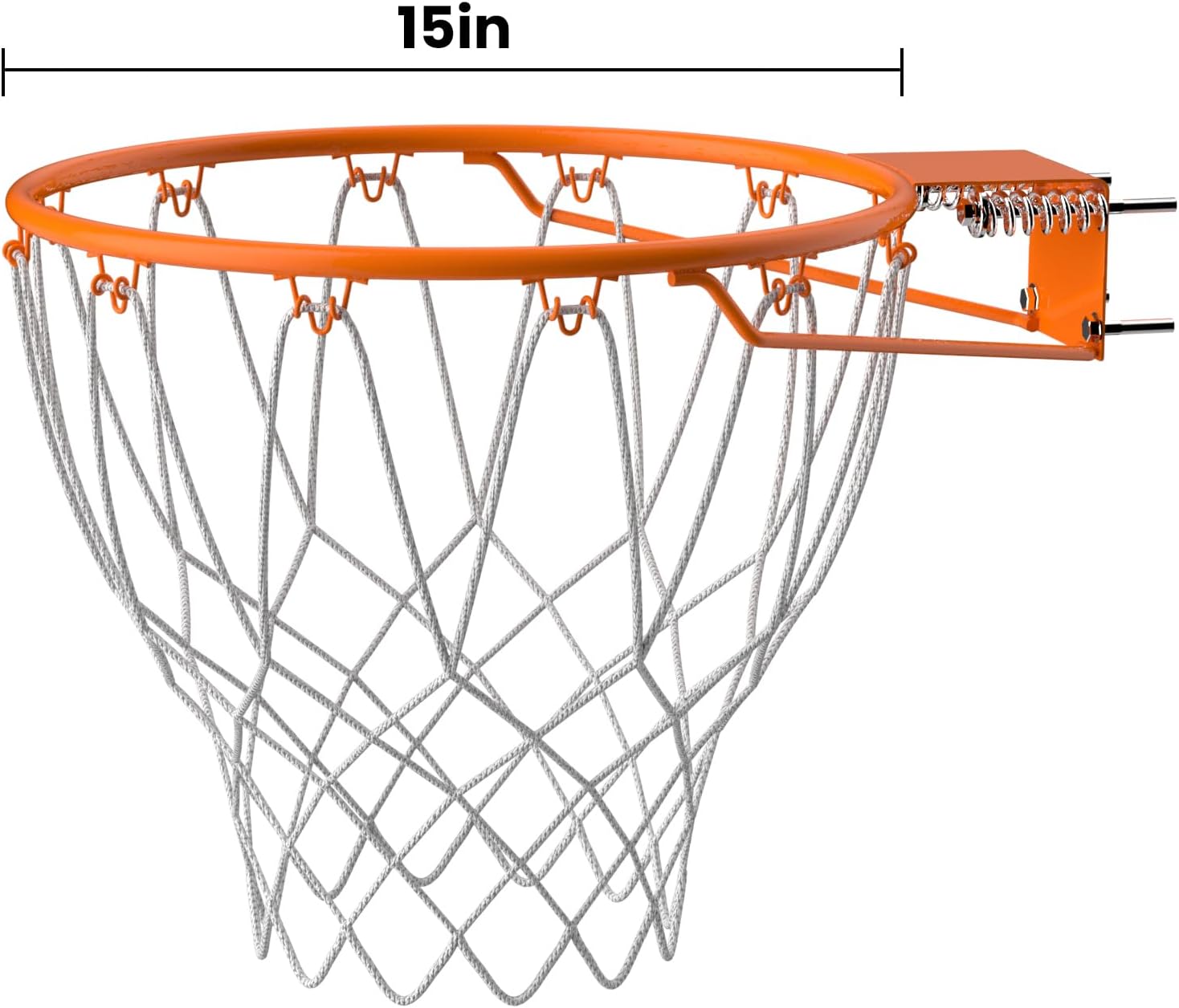 IGL 15 Inch Basketball Rim for 32 Inch Backboard