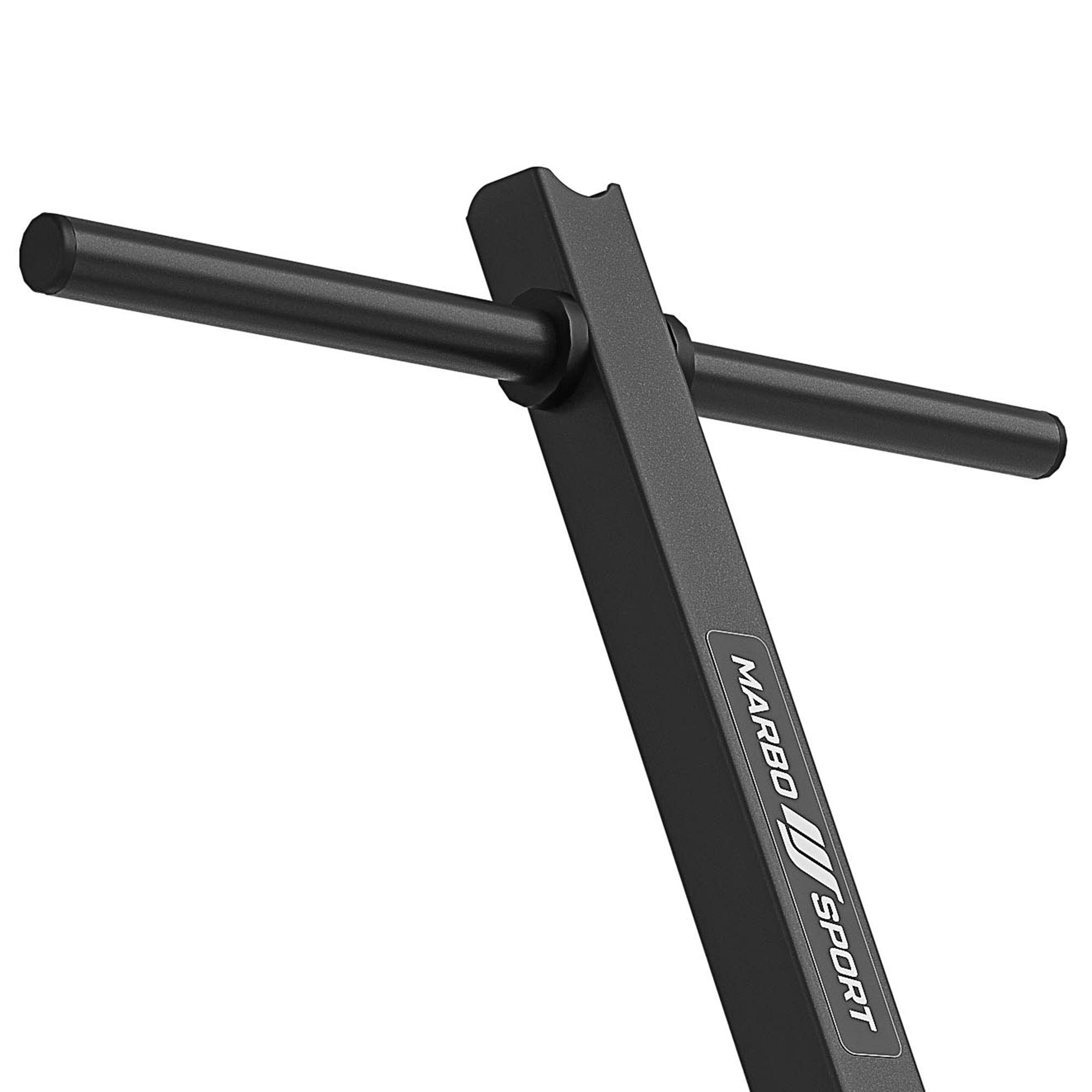 Marbo Sport Supporto pesi per piastre pesi e maniglia multi-stand MH-S206