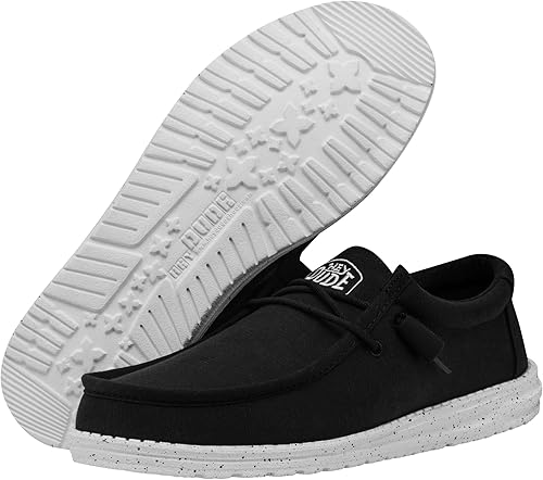 Miniatura 3 de Hey Dude Wally Slub - Zapatos con puntera de mocasín para hombre