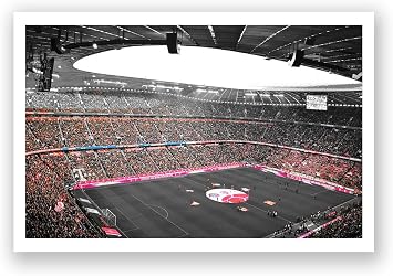 ArtsyCanvas Bayern Munich - Allianz Arena 36x20 Poster