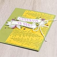 Vista 5 de Juego de sellos y troqueles para árbol de Navidad para hacer tarjetas, sellos transparentes y troqueles de corte de metal para álbumes de recortes