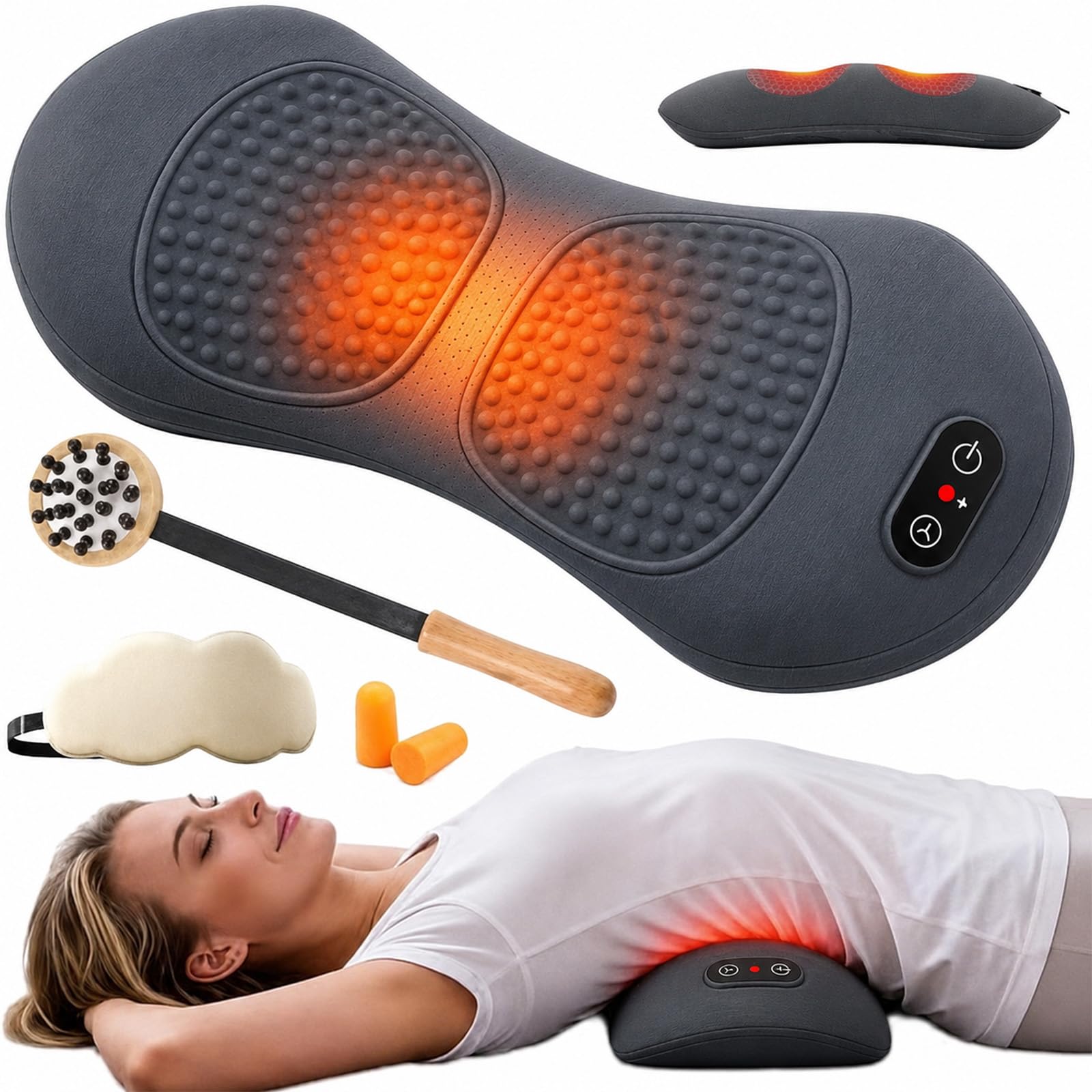 Curosleep - Triple Fusion Massagegerät, Curosleep - Spinalkanalstenose (Schwarz)
