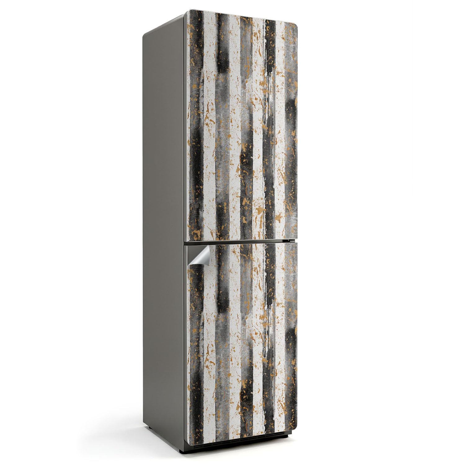 Sticker frigo 60x205 cm pour masquer les rayures et chocs