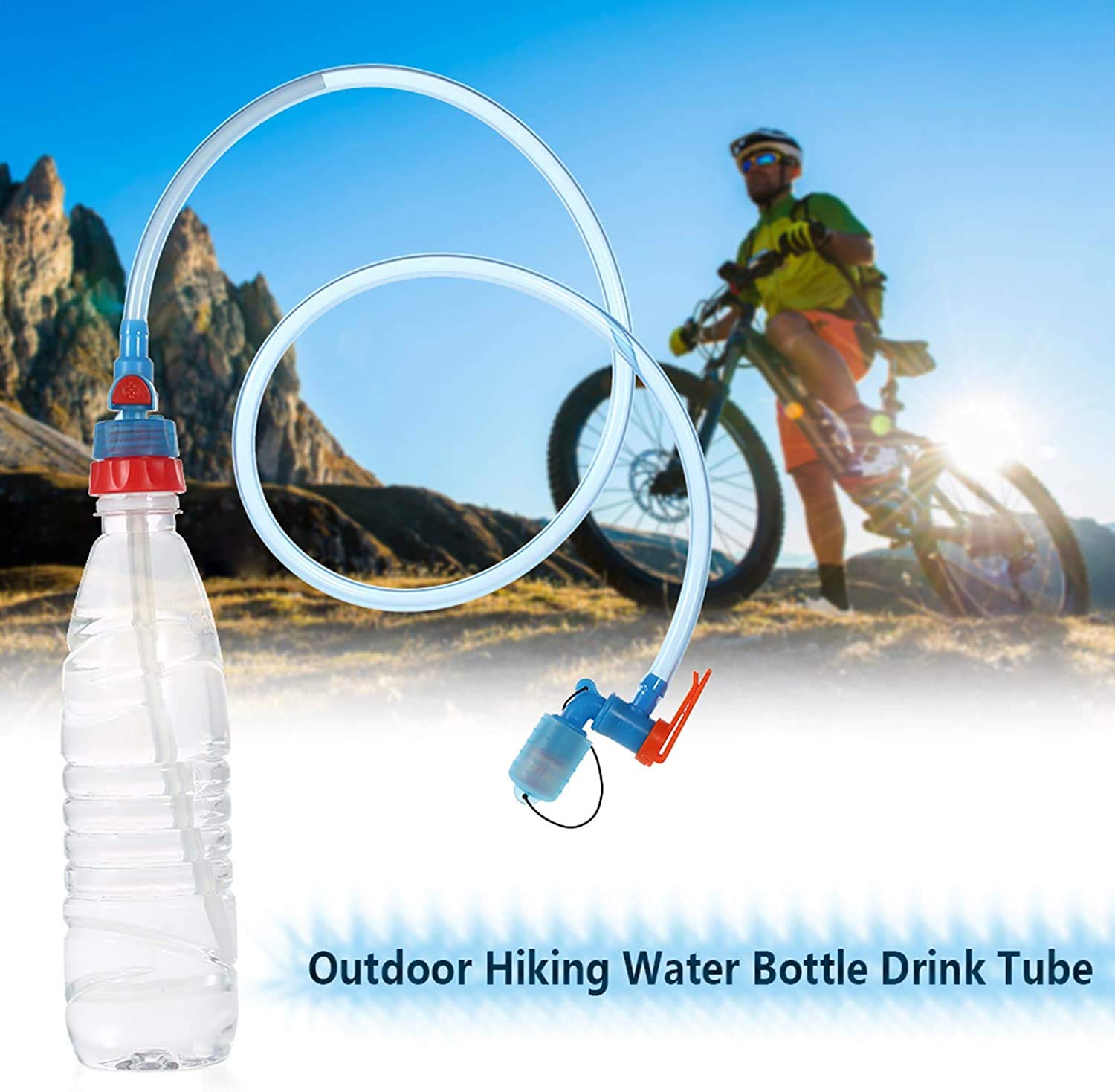 Water Bottle Drink Tube Hose Hydration Bladder Reservoir Pack Backpack System Hose Kit