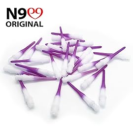 LSTYLE Premium Lippoint - 2-Tone Grape - 30 Count - Regular Length - Soft Tip Points - 2BA Thread