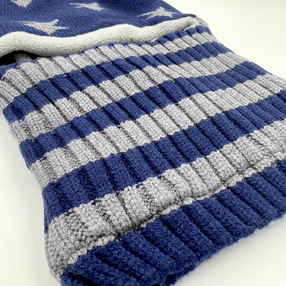 Kinder Schlupfmütze Schalmützen Sturmhaube Balaclava für Kinder ab 4 Jahre Fleece Wollmütze Strickmütze Wintermütze Jungen