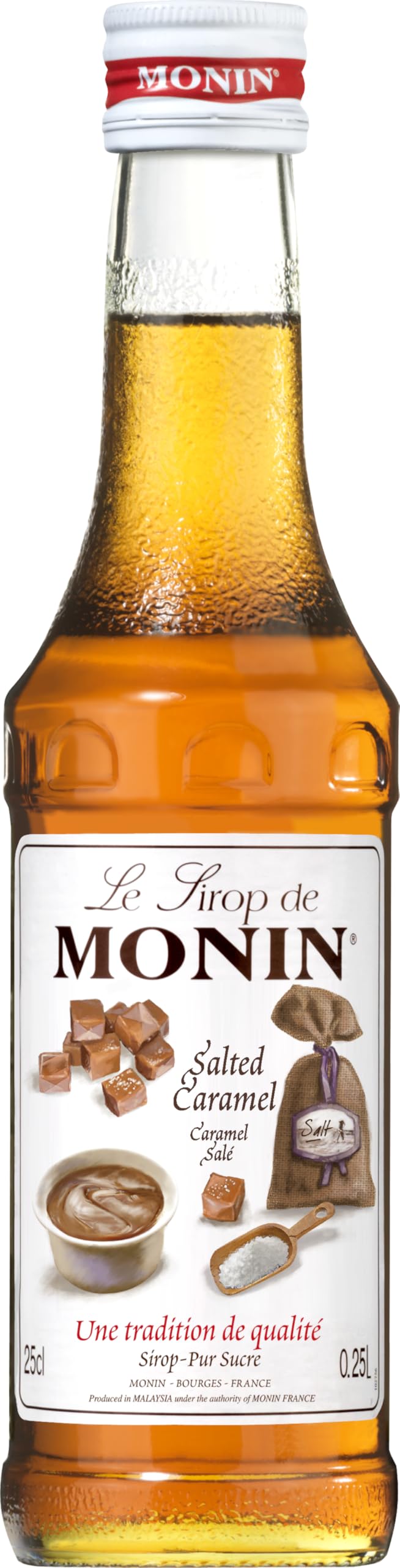 MONIN Premium Vanilla Syrup 700ml for Coffee and Cocktails. Vegan-Friendly, Allergen-Free, 100% Natural Flavours and Colourings — view 46