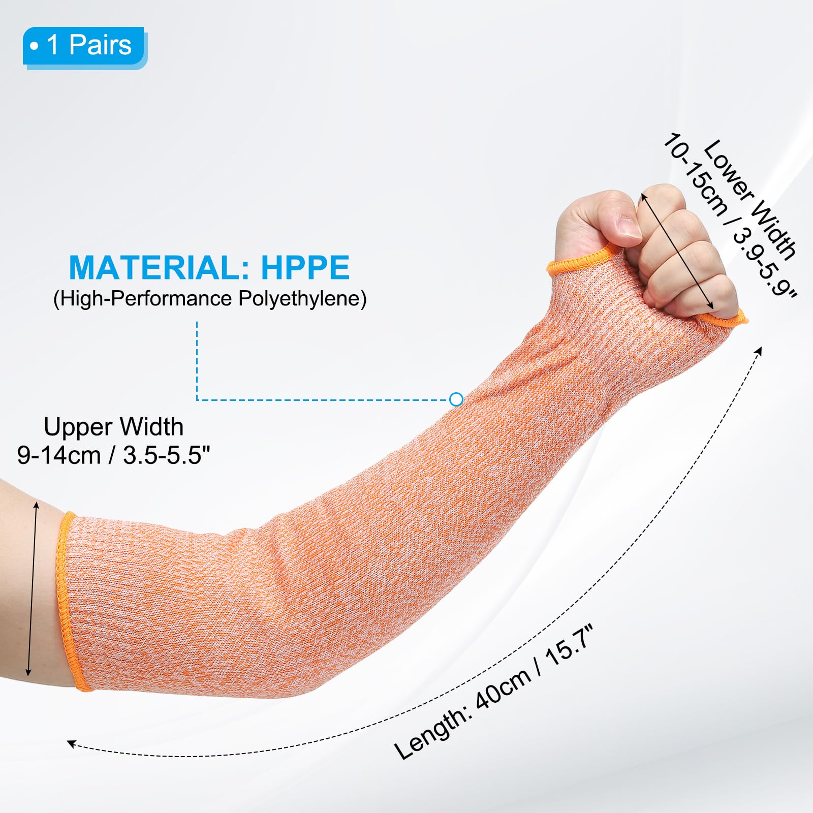 PATIKIL 16 Inch Cut Resistant Sleeve - Image 2