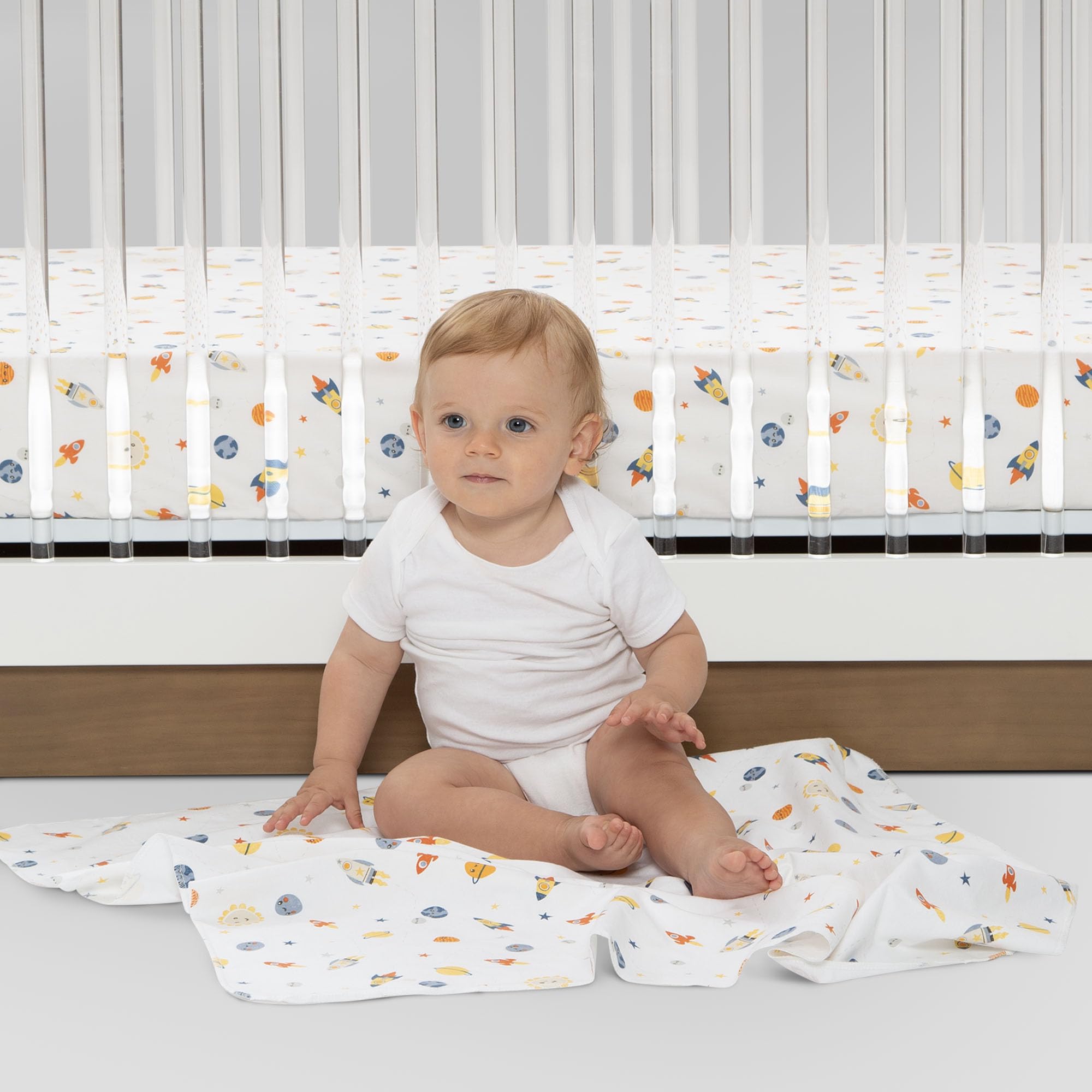 Delta Children Baby Blankets - 4 Pack Floral -23