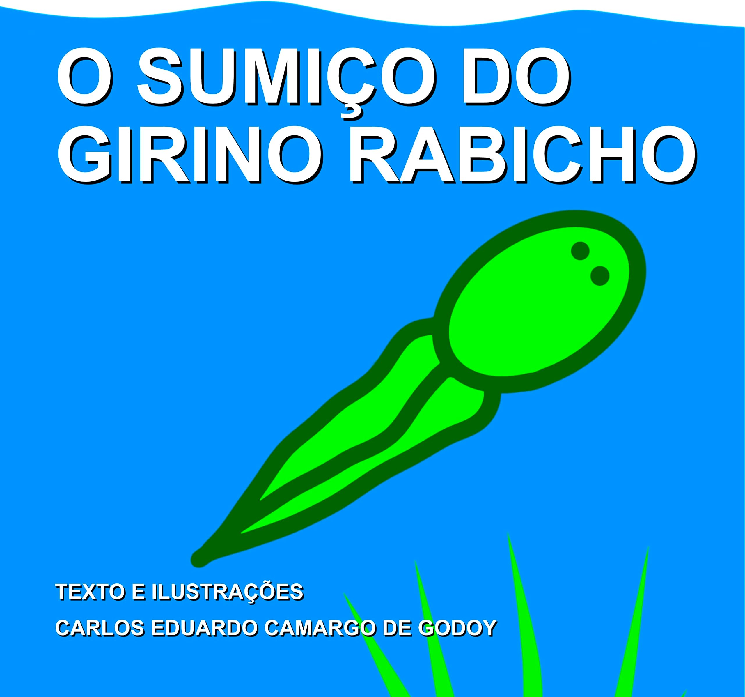 O sumiço do girino Rabicho: Uma aventura na lagoa (Portuguese Edition)