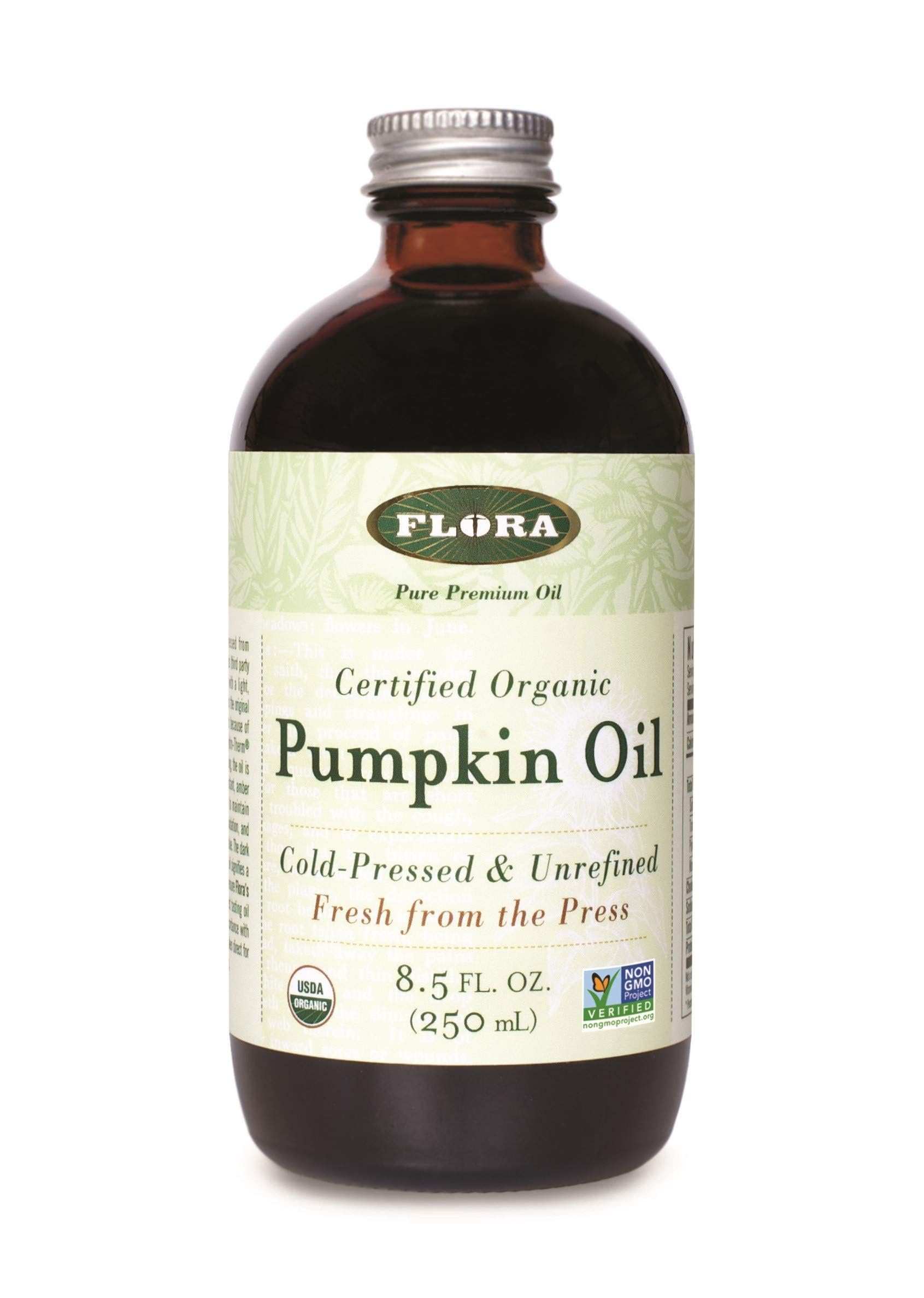 Flora, Certified Organic Pumpkin Oil, 8.5 fl oz (250 ml