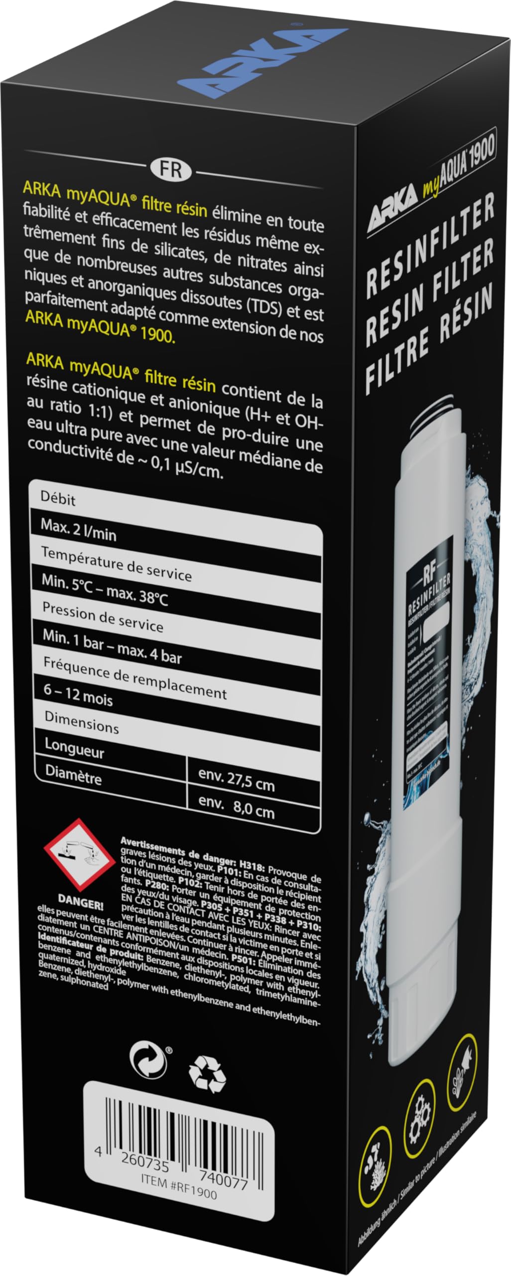 ARKA myAua1900 - Resin Filter