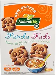 Panda Kids Natural Life - Sabor Doce de Leite - Sem Glúten - Sem Lactose - 100g