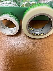 ZDOLAKIDS 10 Roll Washi Tape Set - Vintage Floral Green Plant Patterns For Journaling & Crafts