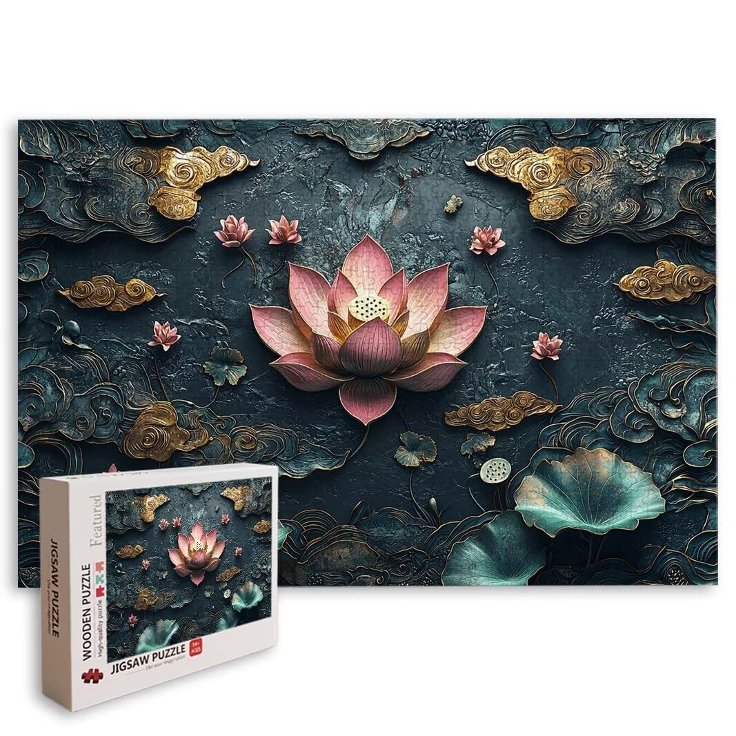Puzzle Loto, Puzzle 5000 Pezzi Adulti per Decor, Regalo Donna/Uomo -8546