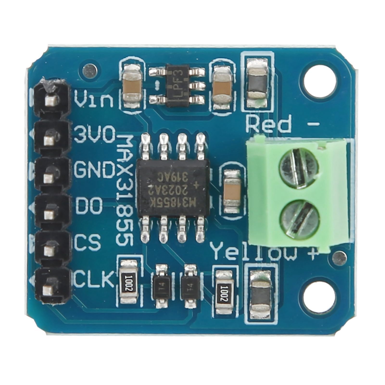Lot de 4 modules de capteur de température de type K avec port SPI 3 à 5 V CC