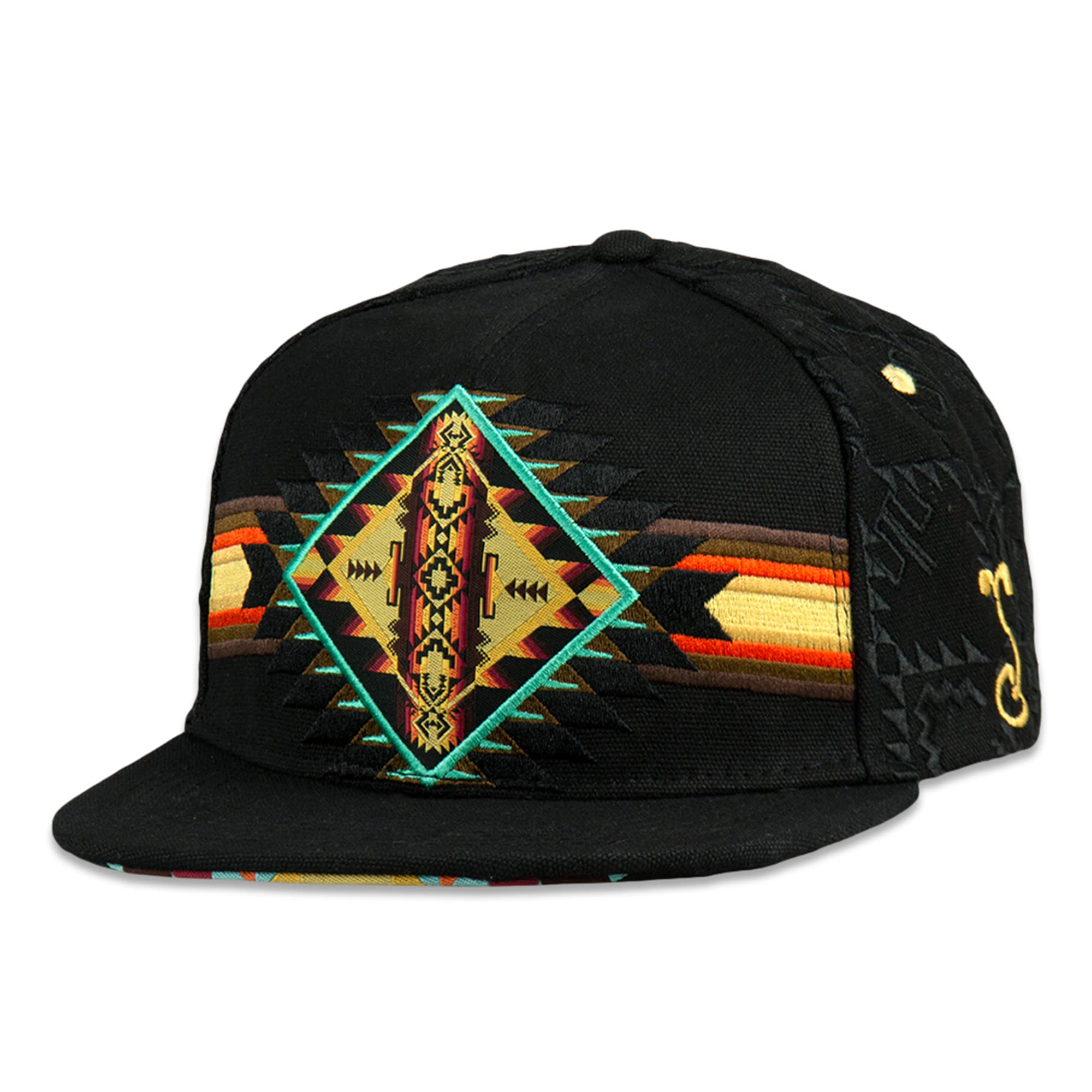 Grassroots California - Desert Lore V2 Hat, Reconstructed Panel Style, 100% Cotton, Embroidered Design, Limited Edition (L/XL)