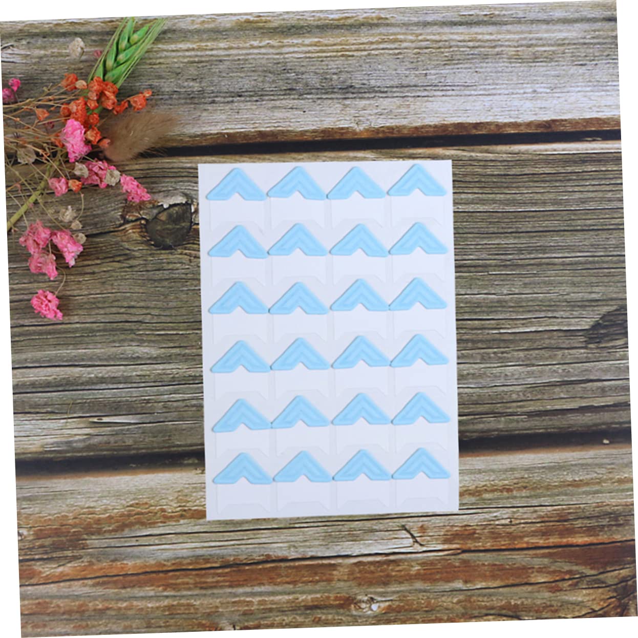 OSALADI Esquinas De Fotos Autoadhesivas Decorativas De Pegatinas Retro Para Álbumes Scrapbooking Y Manualidades Protección Efectiva Para Fotografías 10 Hojas*4