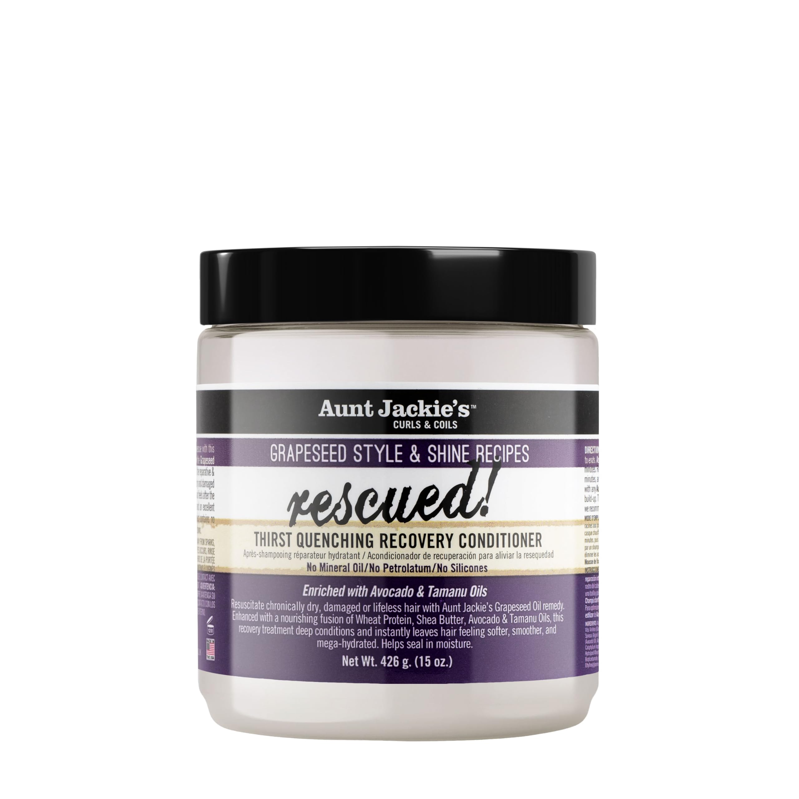 Aunt Jackie's Grapeseed Rescued Conditioner