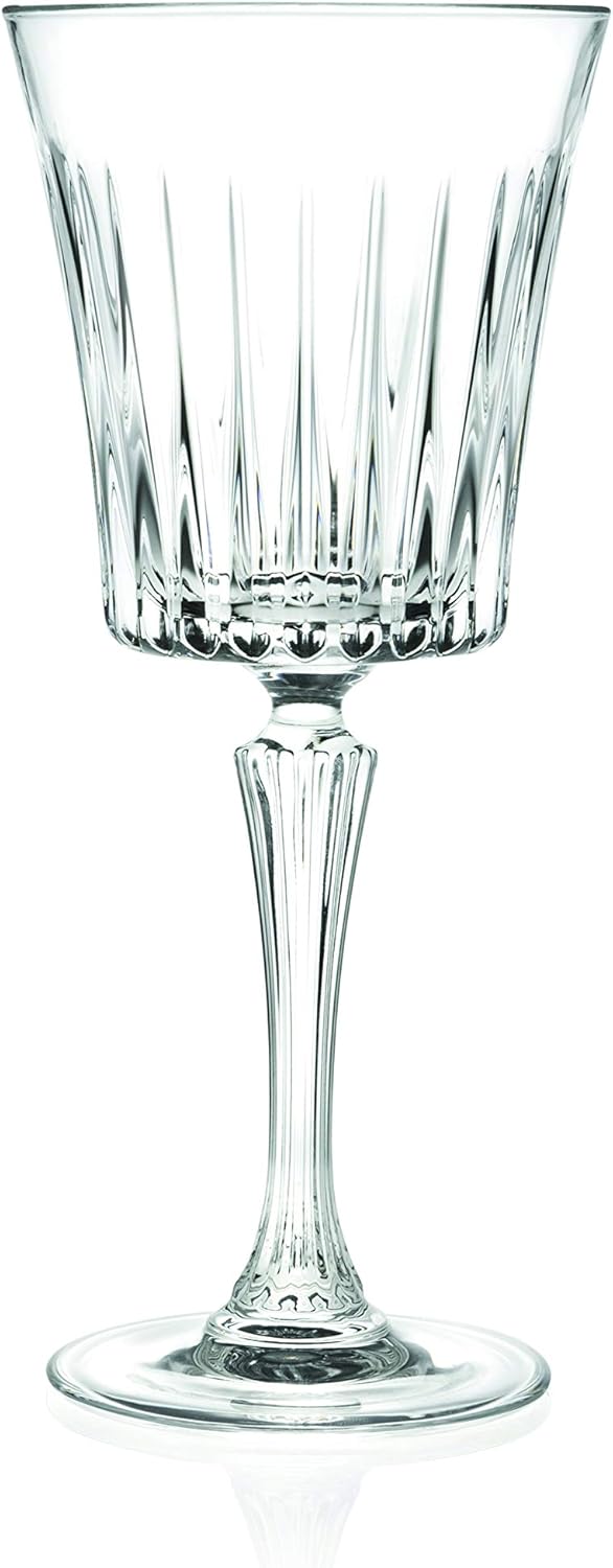 Barski Wine Glass - Goblet - Red Wine - White Wine - Water Glass - Stemmed Glasses - Set of 6 Goblets - Crystal like Glass - 10 oz. Beautifully Designed Made in Europe - Image 2