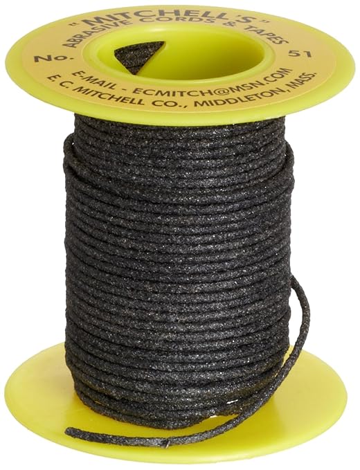 Mitchell Abrasives - 51A-25 51 Round Abrasive Cord, Aluminum Oxide 120 ...