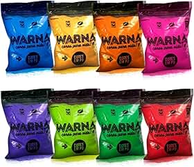 Tinta Em Pó Colorido Holi Party Kit Com 10 Cores Sortidas