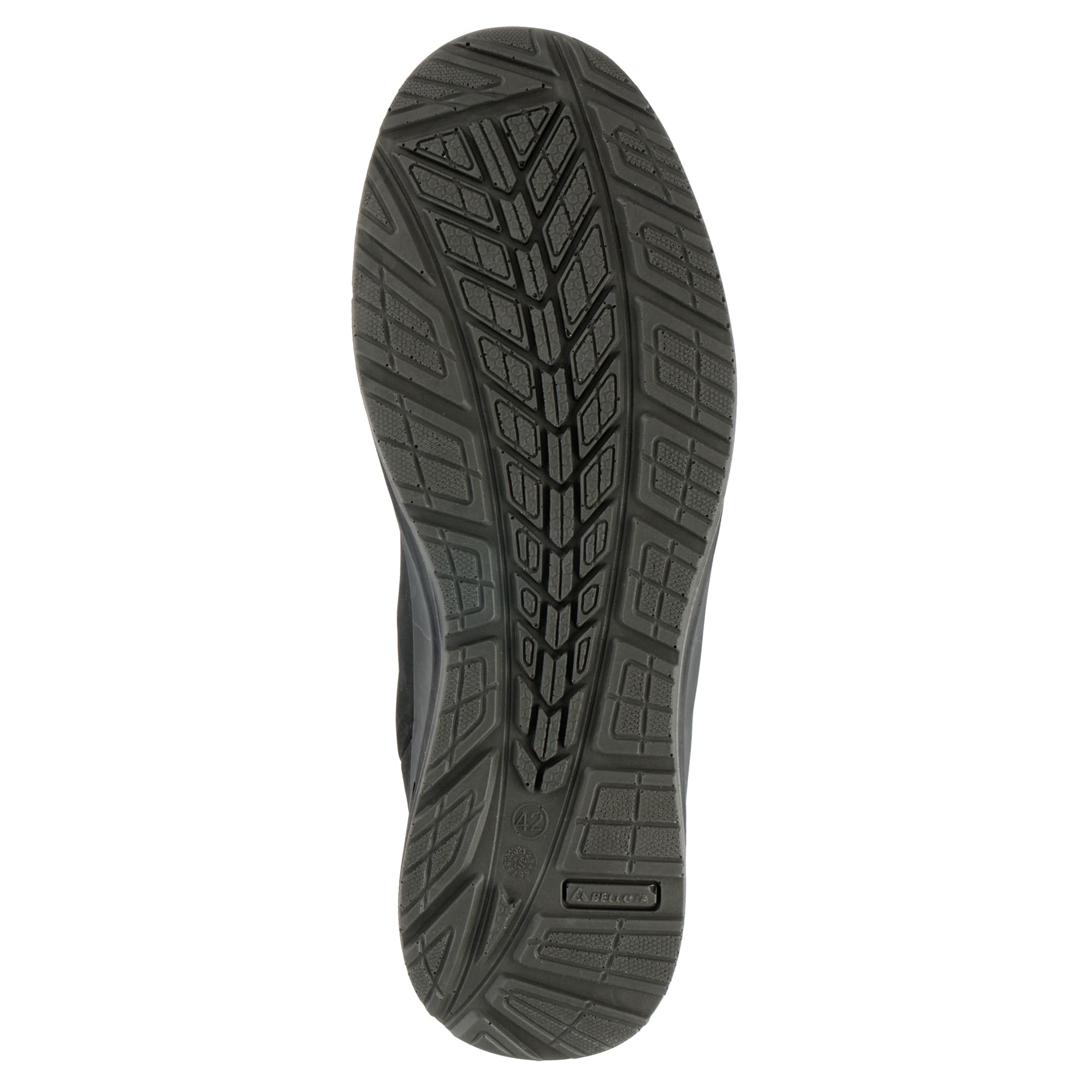 Bellota FTW03B S3 - Zapatilla de Seguridad para Hombre Flex Carbon S3 de Piel Hidrofugada Nobuck, Calzado de Trabajo Flexible y Ligero.