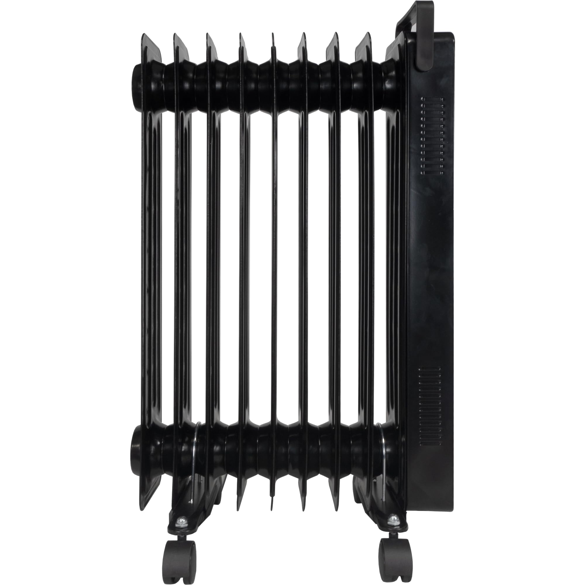 Moda Nexus WiFi Oil Filled Radiator 2000W (Black). Portable Radiator with 9 Fins (Measures D24.5 x W38.5 x H62.5cm). Smart Oil Filled Radiator with Thermostat and Timer - Genuine Moda Plug In Radiator