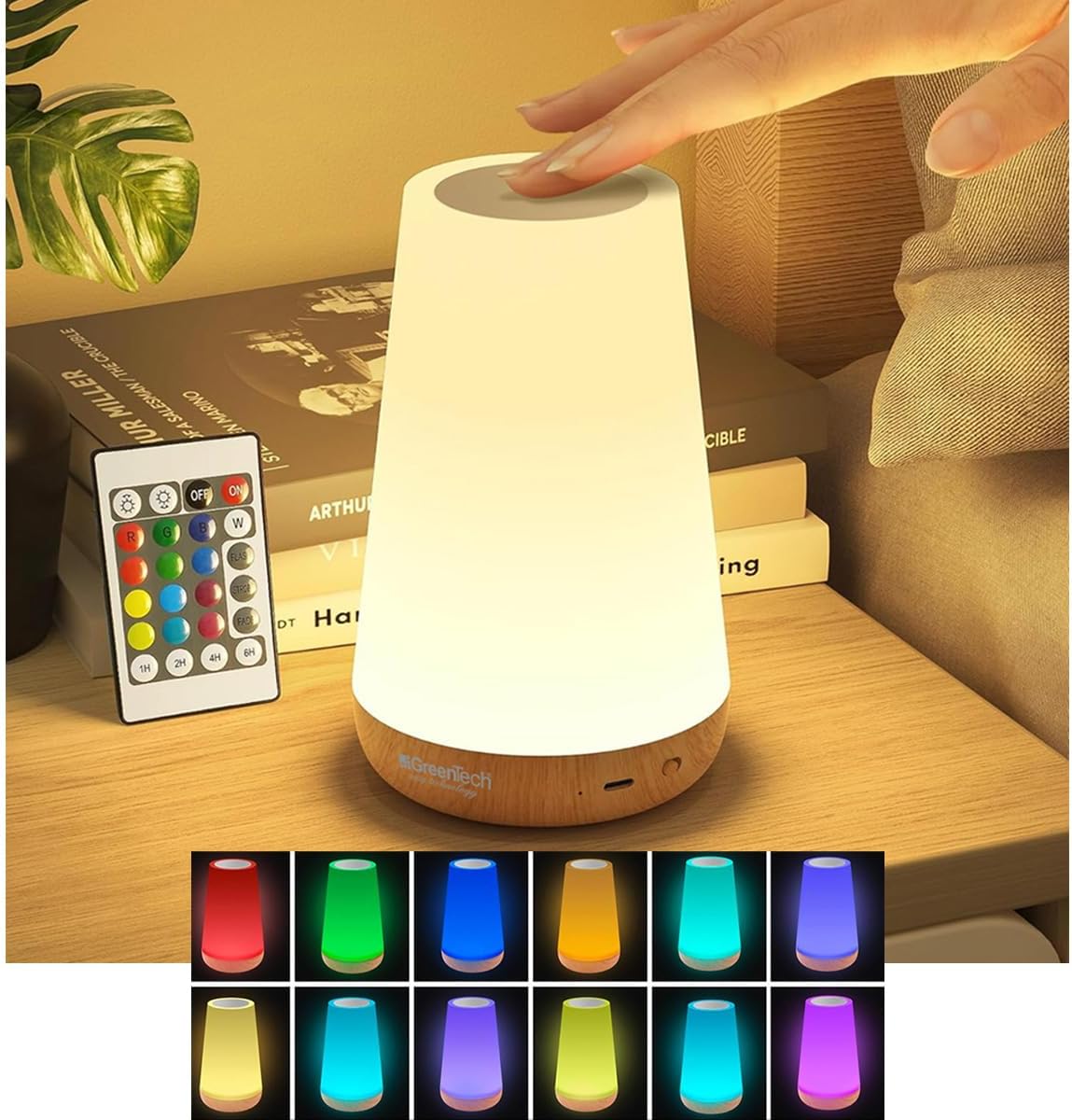 Greentech Masaüstü Şarjlı LED Aydınlatma Gece Lambası/GT-CL11