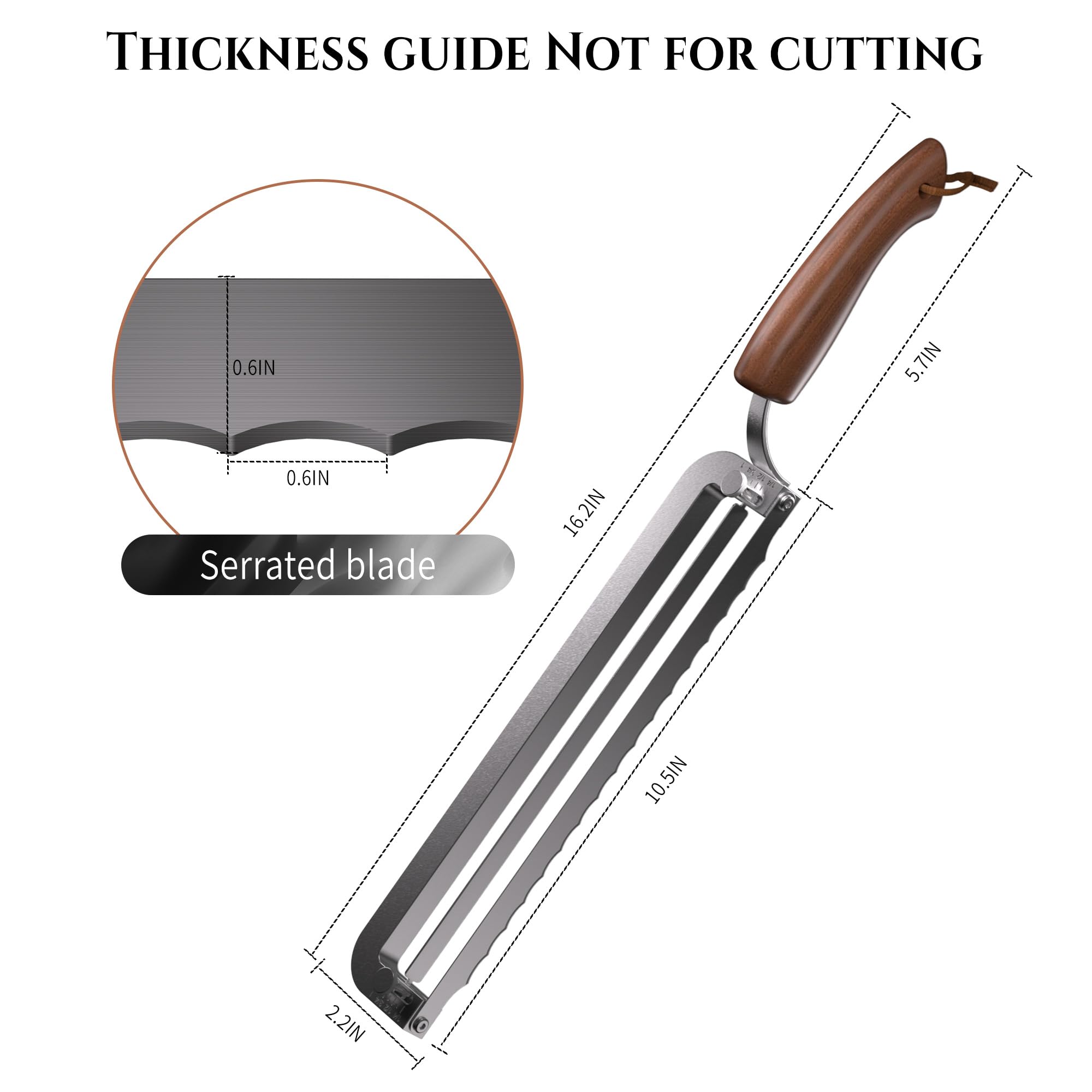 Adjustable Bread Knife - Perfect Slices! -6 Adjustable Bread Knife - Perfect Slices! -6