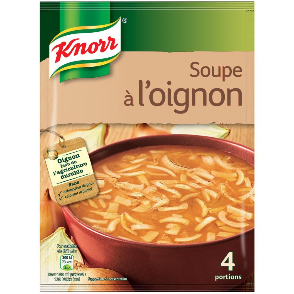 Knorr Zwiebelsuppe für 4 Personen, 84 g, 8 Stück