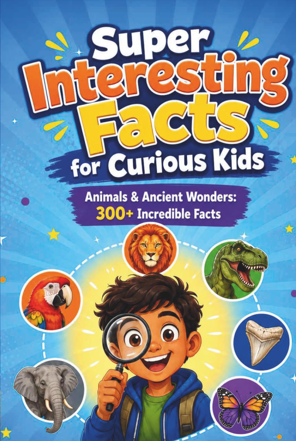 Super Interesting Facts for Curious Kids: Animals & Ancient Wonders: Amazing Animals, Prehistoric Creatures & Nature's Masters: 300+ Incredible Facts