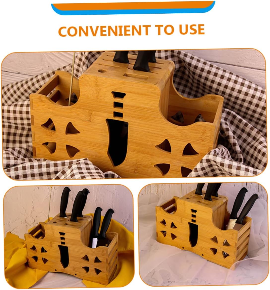 ABOOFAN Cutter Rack Household Kitchen Tool Holder for Knives Cutlery Kitchen Accessories Storage for Organized Cooking