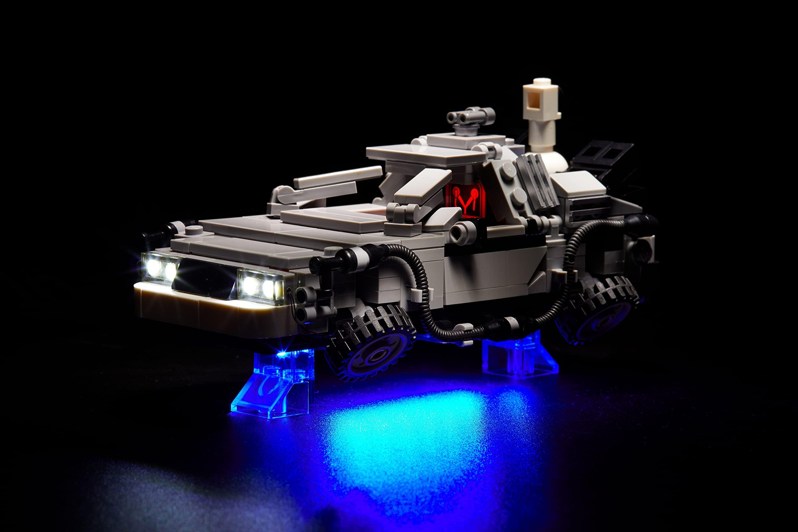 Brick Loot Lighting Kit for Your Lego The Delorean time Machine Set 21103 Set Lego Set NOT Included