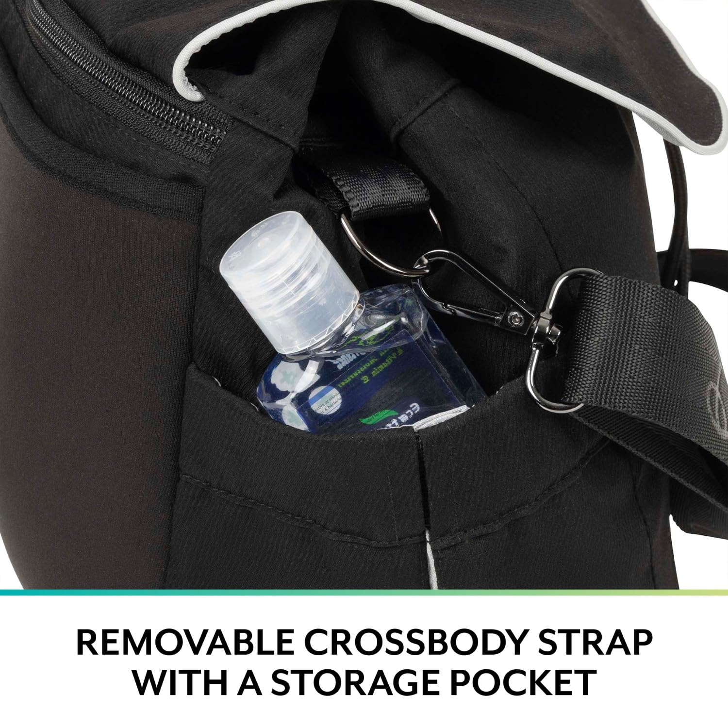 Shyft DualRide - Bolso bandolera organizador para cochecito