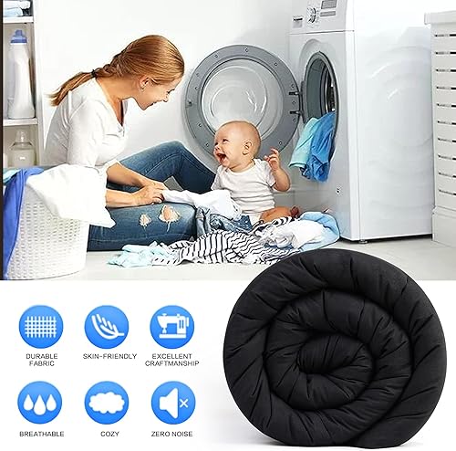 Vista 90 de EASELAND Edredón alternativo de plumón individual XL, relleno de edredón acolchado para todas las estaciones, suave y ligero con pestañas