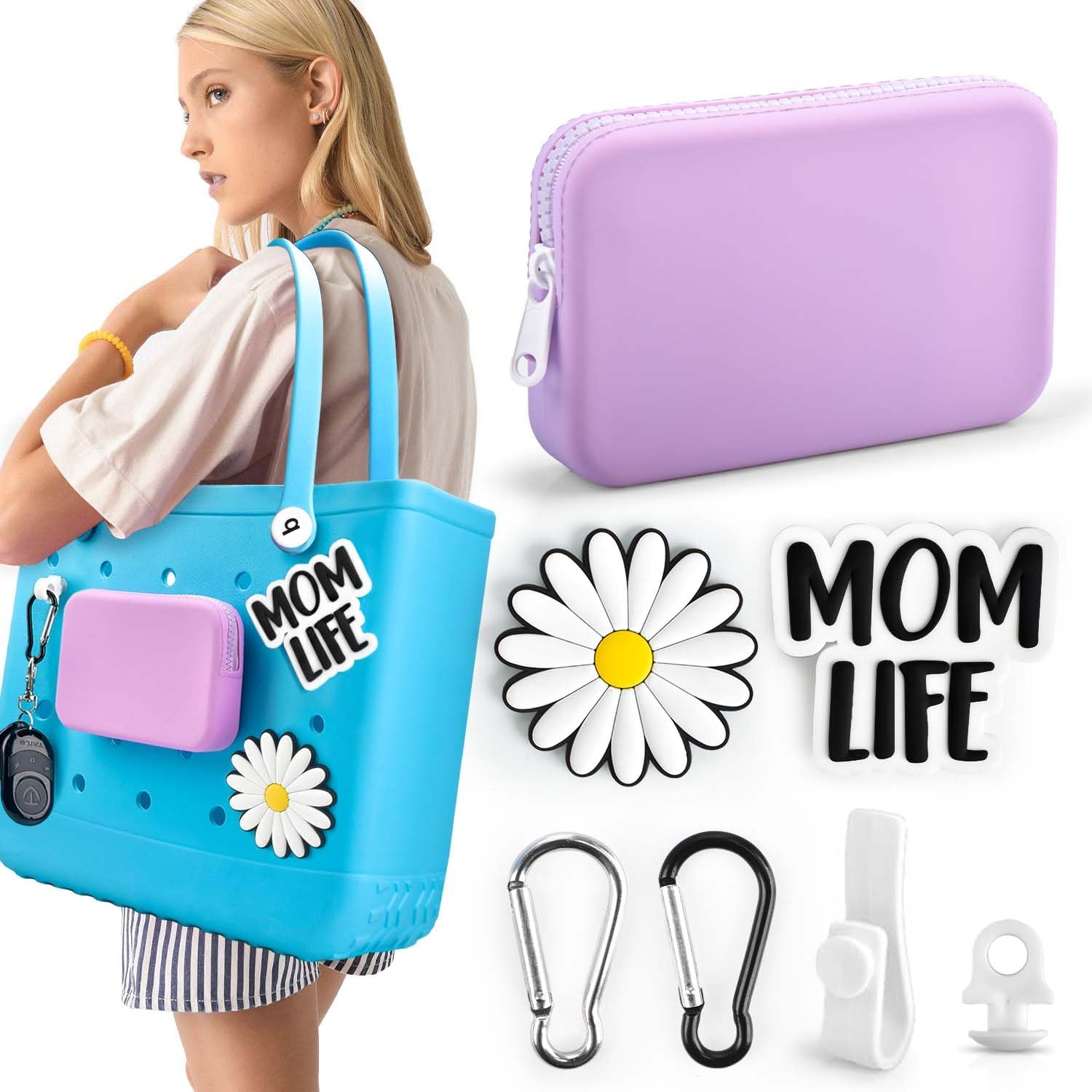 PARBEE Phone Holder Compatible With Bogg Bag, Silicone Phone Holder Keep Your Phone