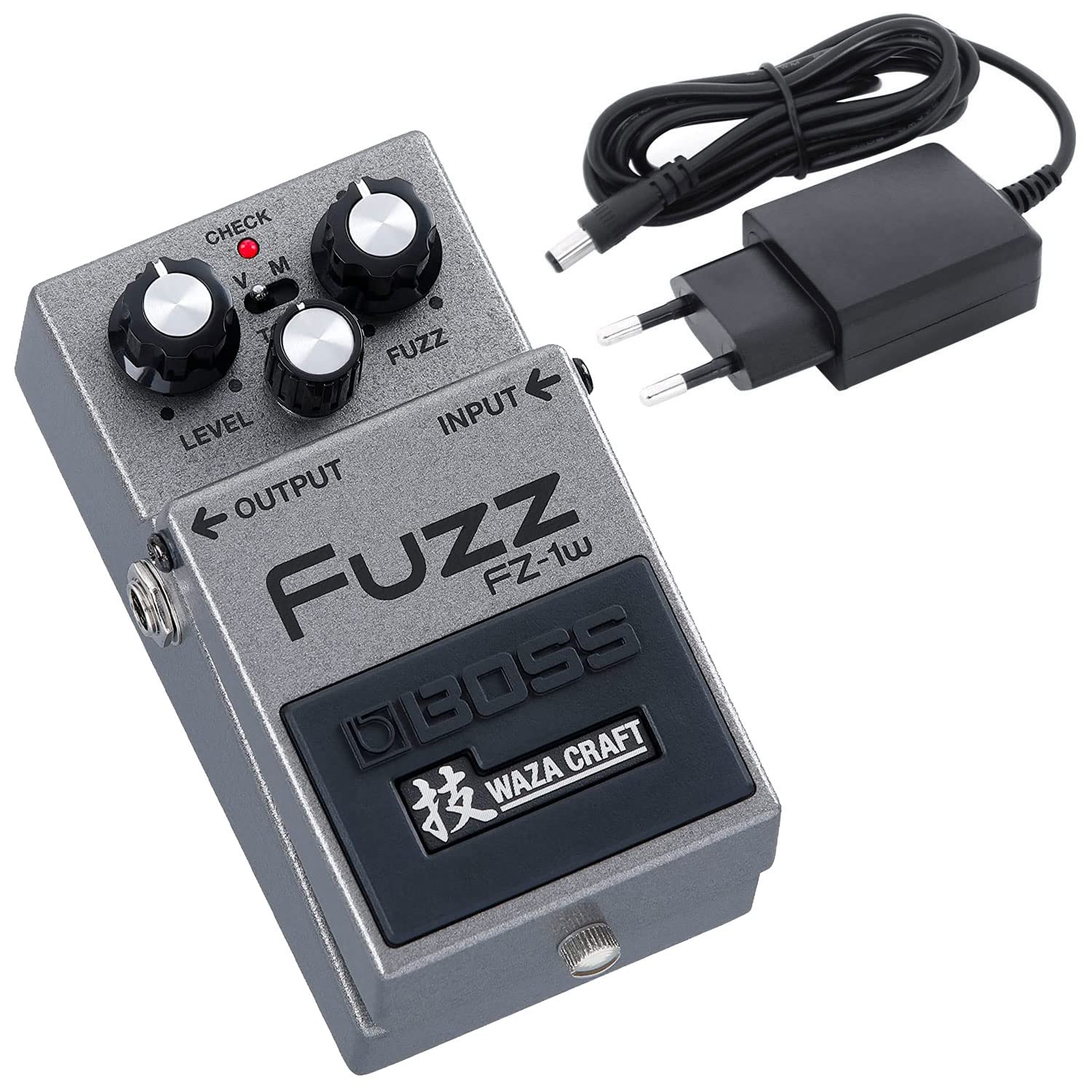 Boss FZ-1W Waza Edition Fuzz Effektgerät + keepdrum 9V Netzteil