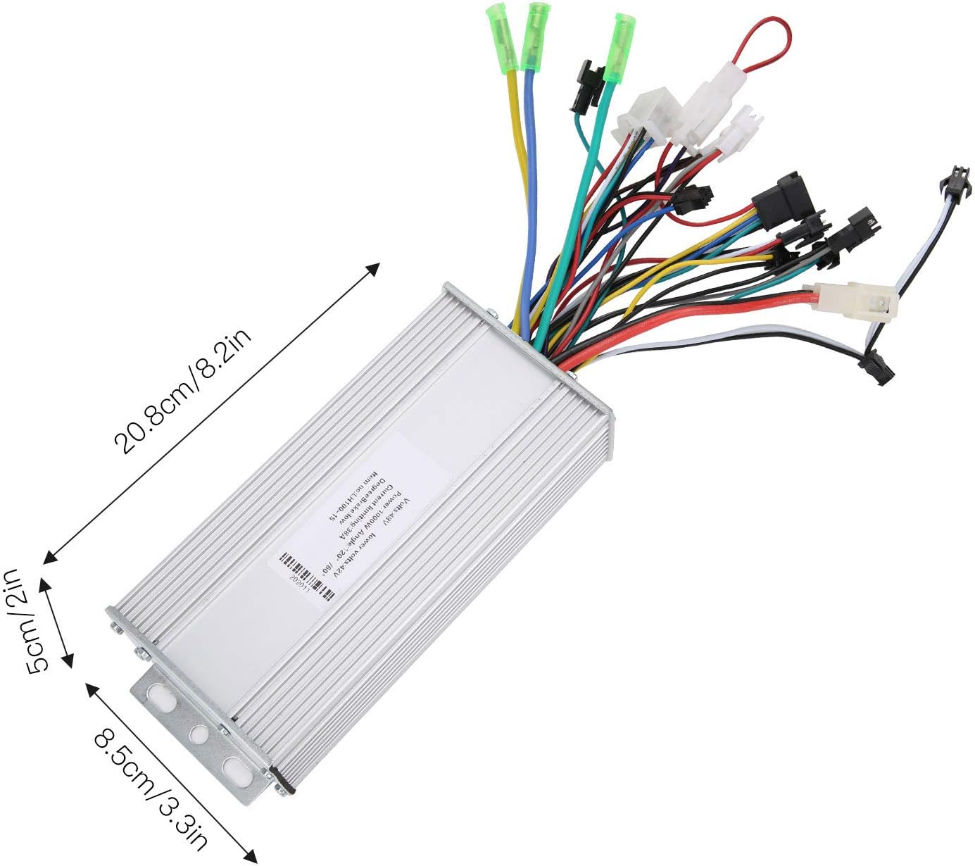 Dilwe LH100 48V Electric Scooter Controller, LCD Thumb Shifter 2 in 1