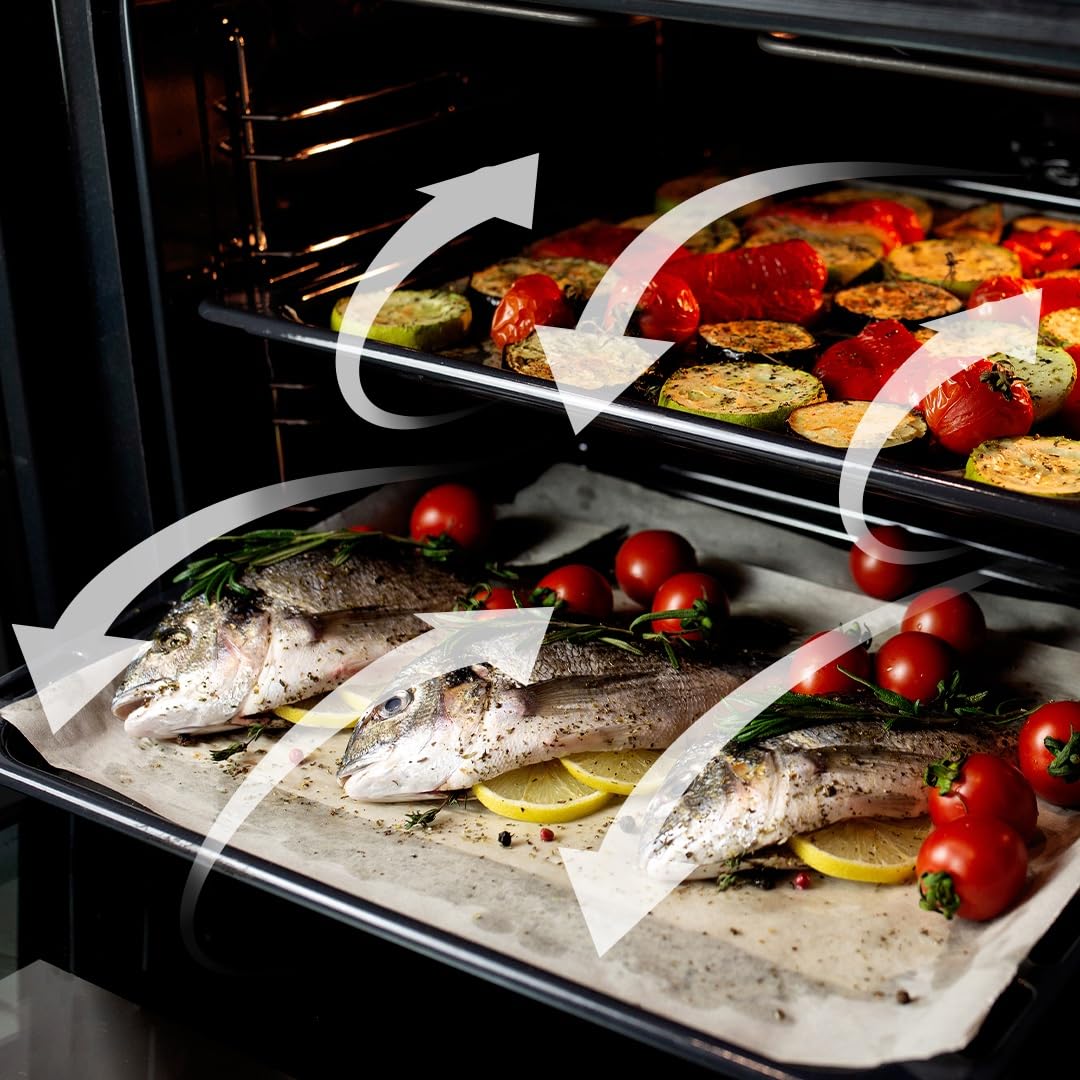 Cecotec Bolero Hexa Einbaubackofen Multifunktion 60cm 3400W 72L Inox AF316000