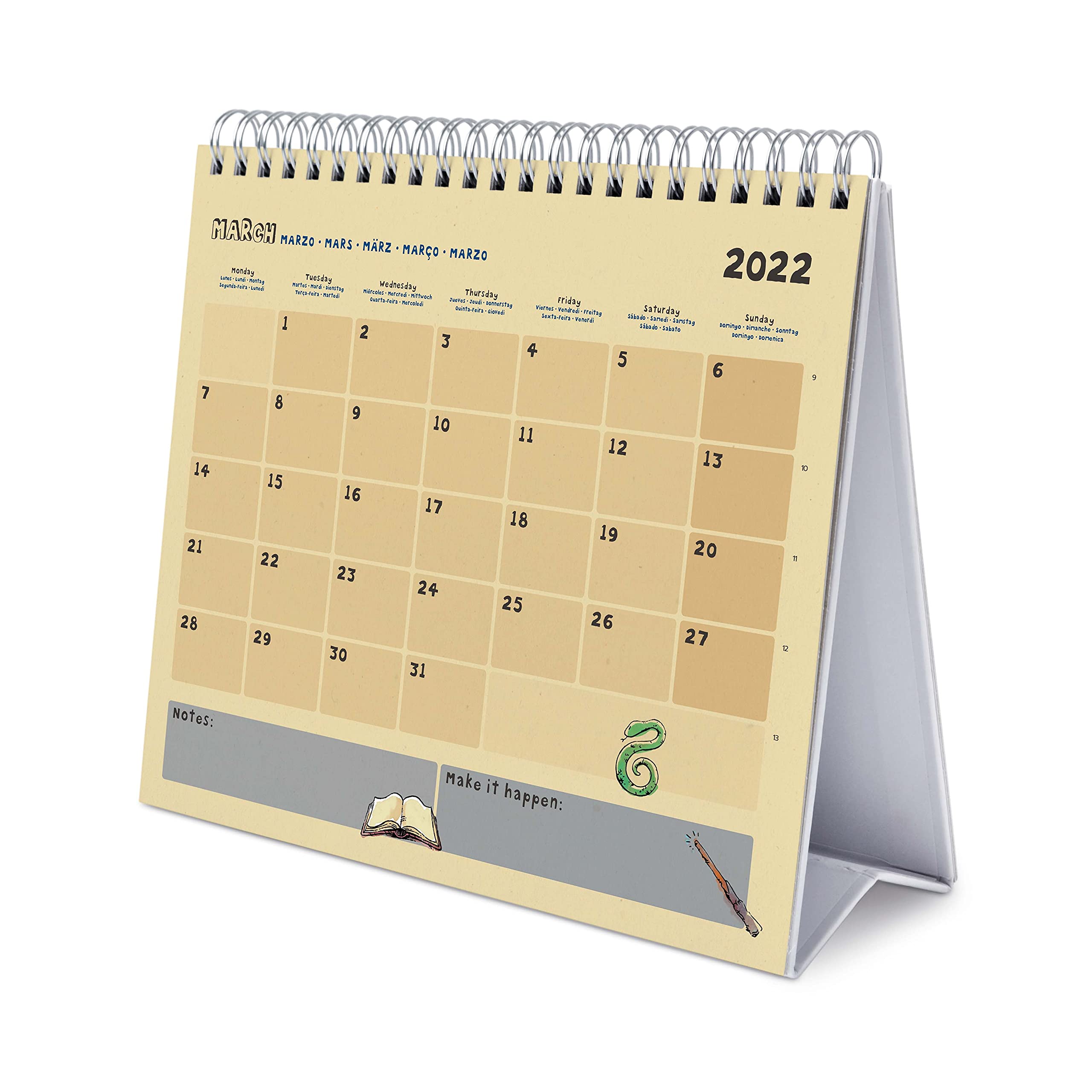 Official Harry Potter Calendar 2022 Desktop Calendar 2022 Harry Official Harry Potter Calendar 2022 Desktop Calendar 2022 Harry