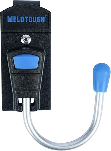 Miniatura 8 de MELOTOUGH Funda para herramientas con gancho para cinturón de herramientas con clip de metal para cinturón de trabajo (azul)