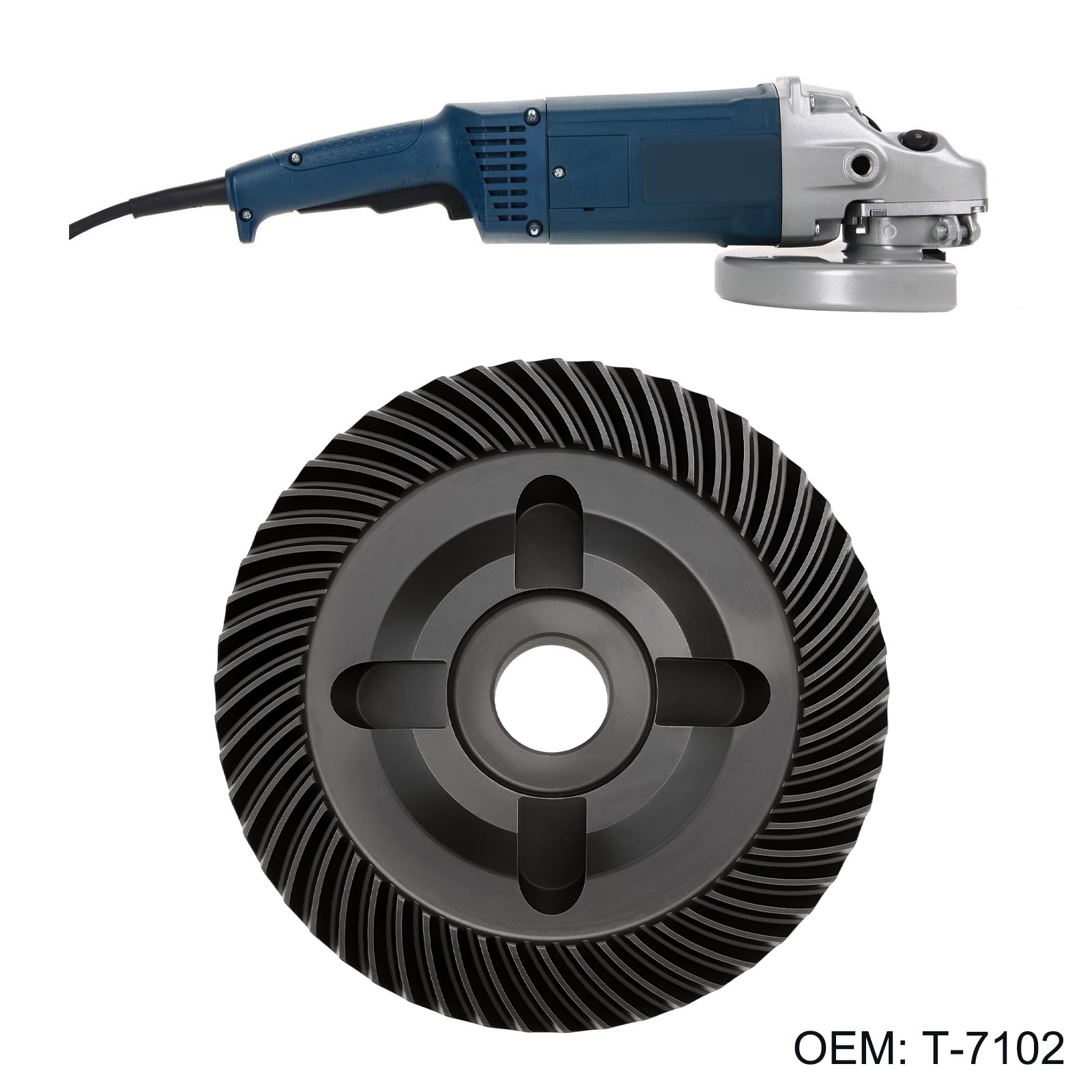 Juego de 2 Engranajes para Amoladora T-7102 Compatible con Bosch GWS18-230 19-230 20-230