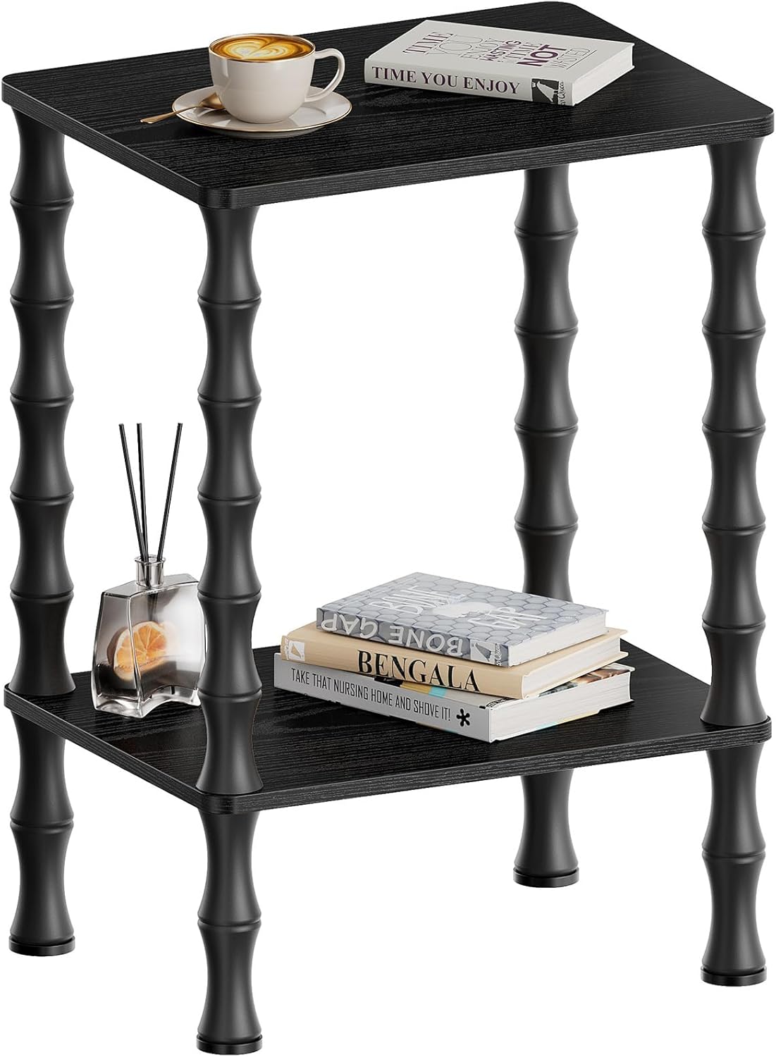 Vintage Small Side Table, 15.8...