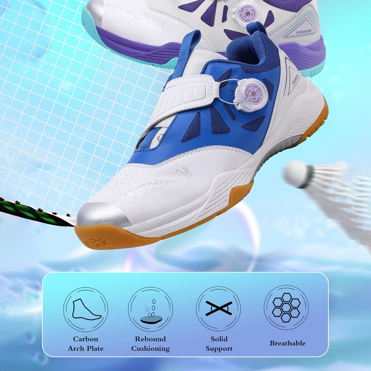 バレーボール ピックルボール スニーカー、バドミントン テニス シューズ インドア コート トレーニング シューズ、レディース メン