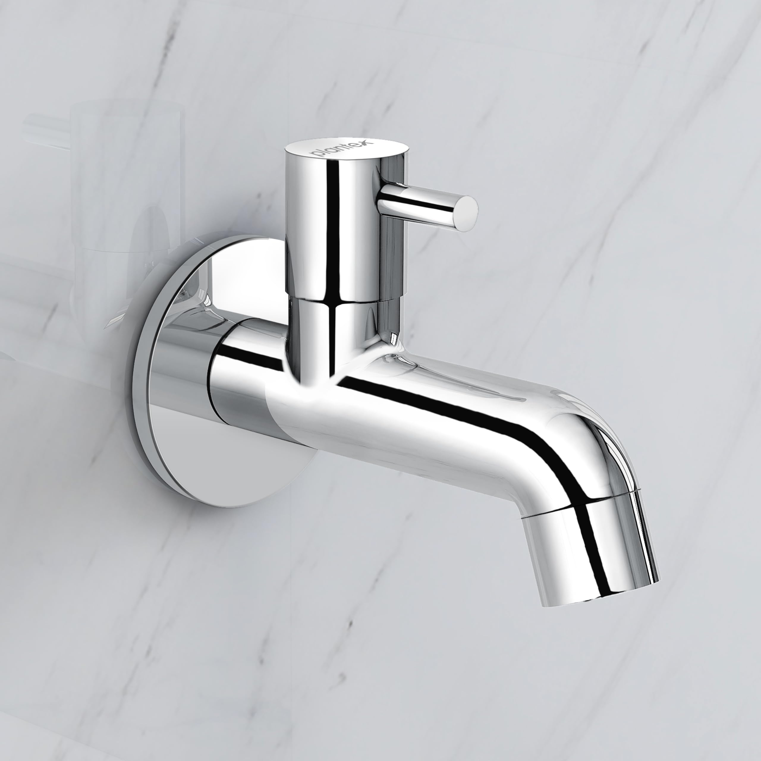 Plantex Pure Brass ICO-901 Bib Cock Water Tap with Brass Wall Flange & Teflon Tape-7 Year Warranty (Mirror Chrome Finish) (B093PKS29Q) Amazon Price History, Amazon Price Tracker