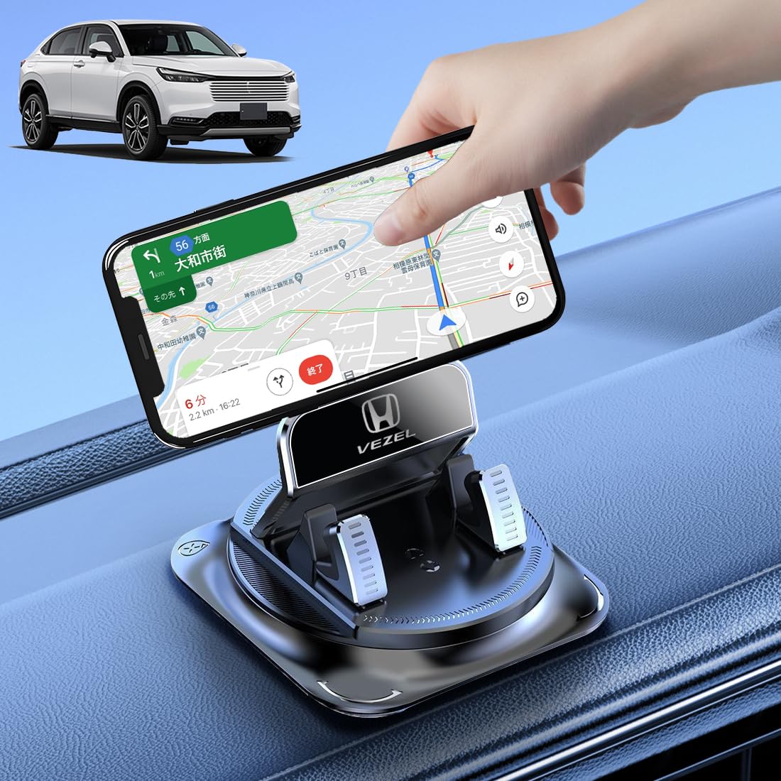 Amazon.co.jp: 【2025推奨&昇級版】車載スマホホルダー【新型ヴェゼル
